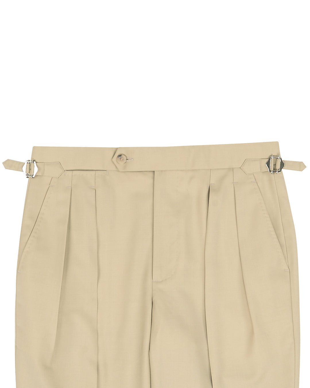 Washable Wool Pants: Khaki-Tan