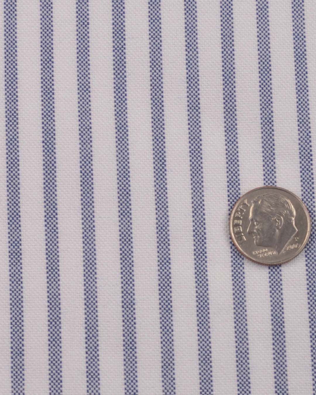 Navy Candy stripes Oxford - 5
