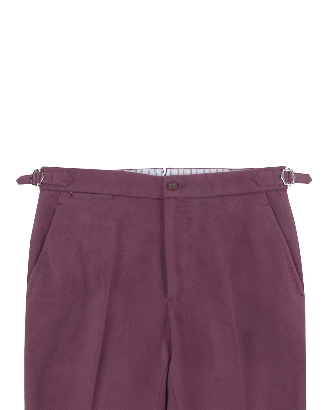 Zegna Maroon Cashco Moleskin - 2