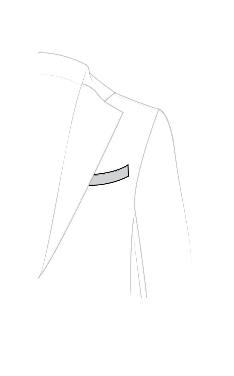 Hidden Internal Product: Chest Pocket Standard Styles