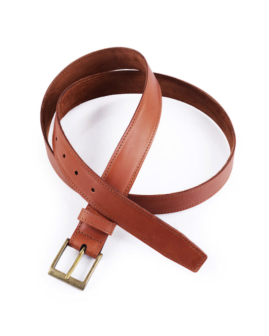 Classic leather belt