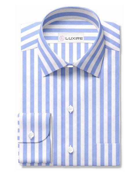 Canclini Squire London Easy Plus: Light Blue Bengal Stripes