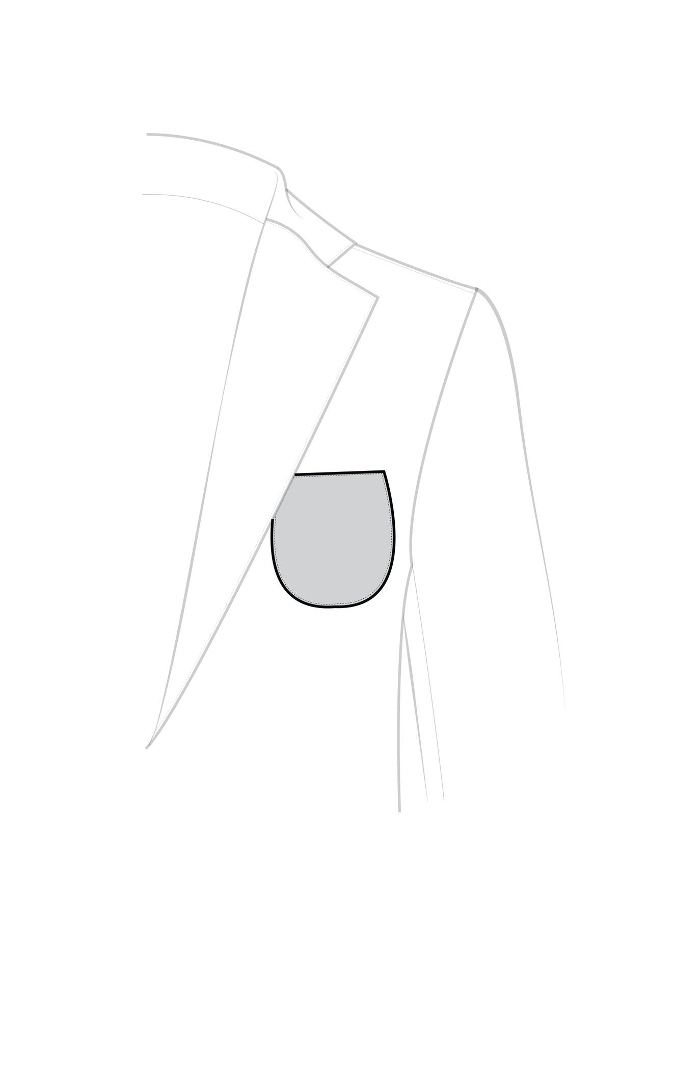 Hidden Internal Product: Chest Pocket Standard Styles (120687067144)