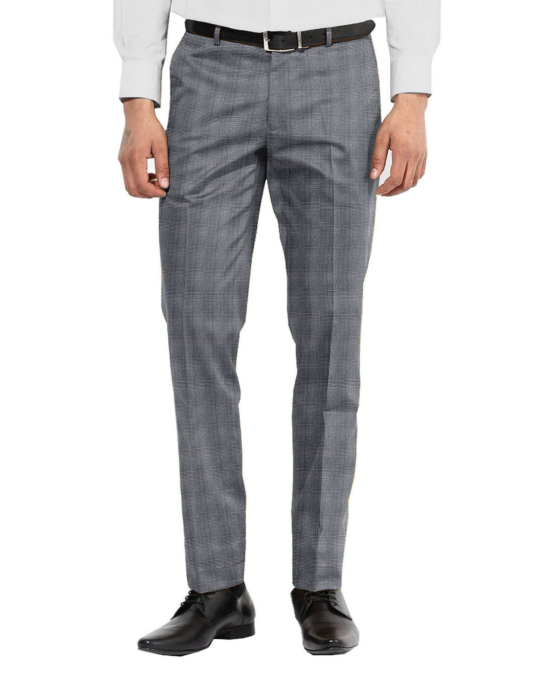 Dugdale Fine Worsted Pant - Blue Prince of Wales Check