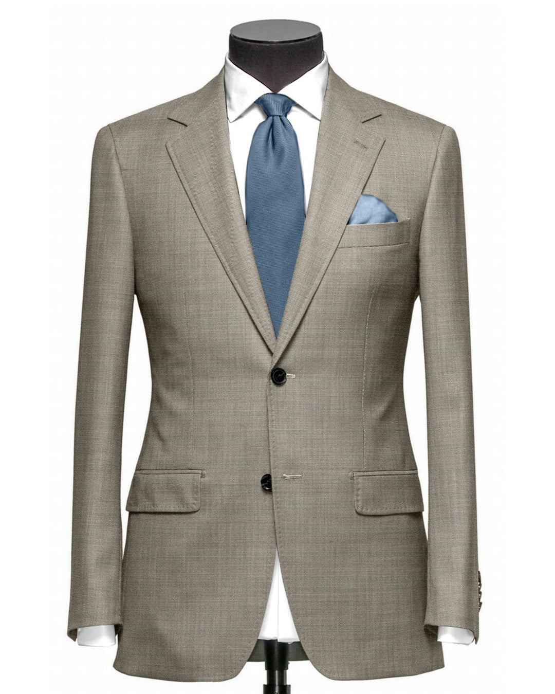 Dugdale Fine Worsted - Grey Beige - 1