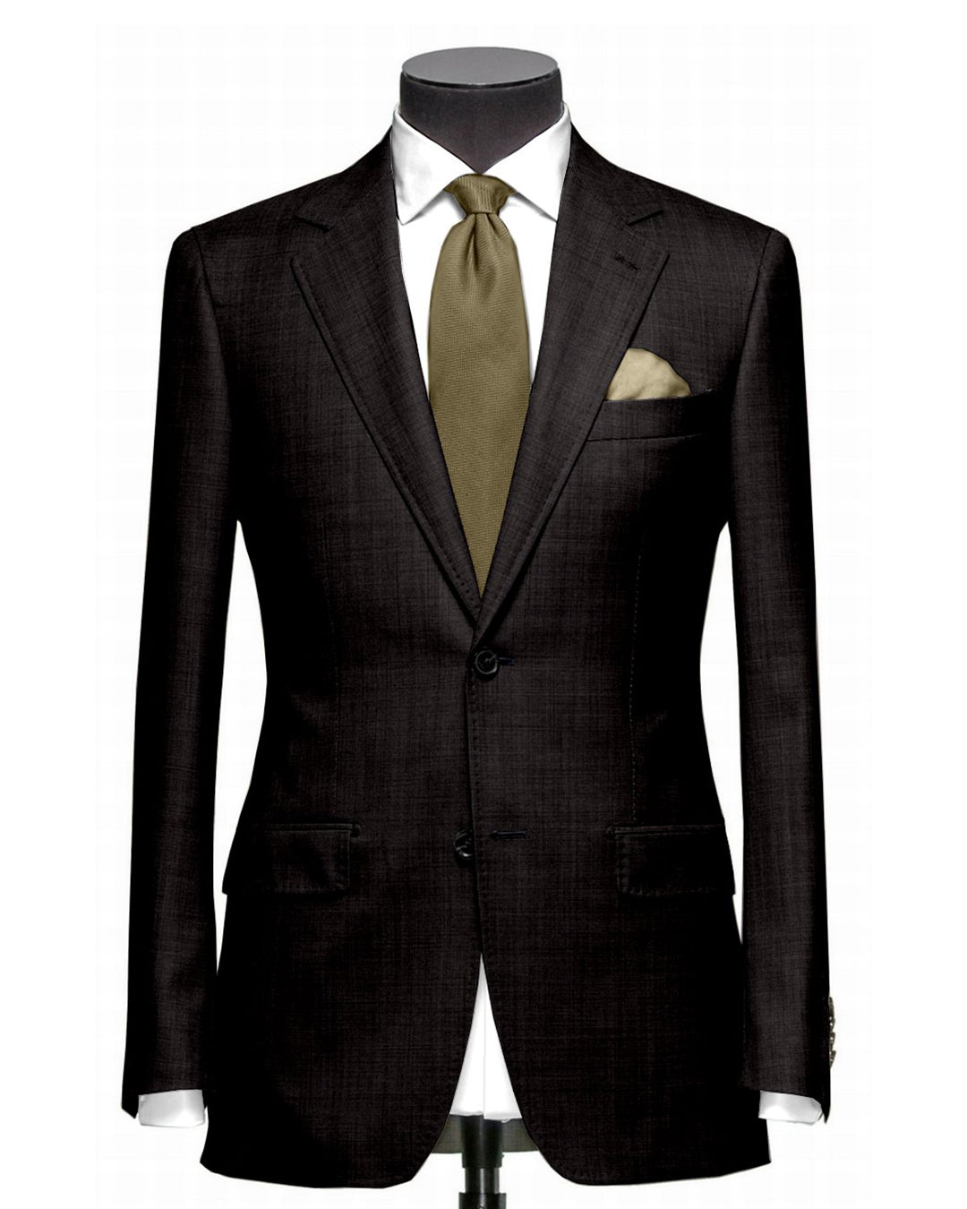 EThomas Storm Elements: Dark Brown Twill Jacket - 1