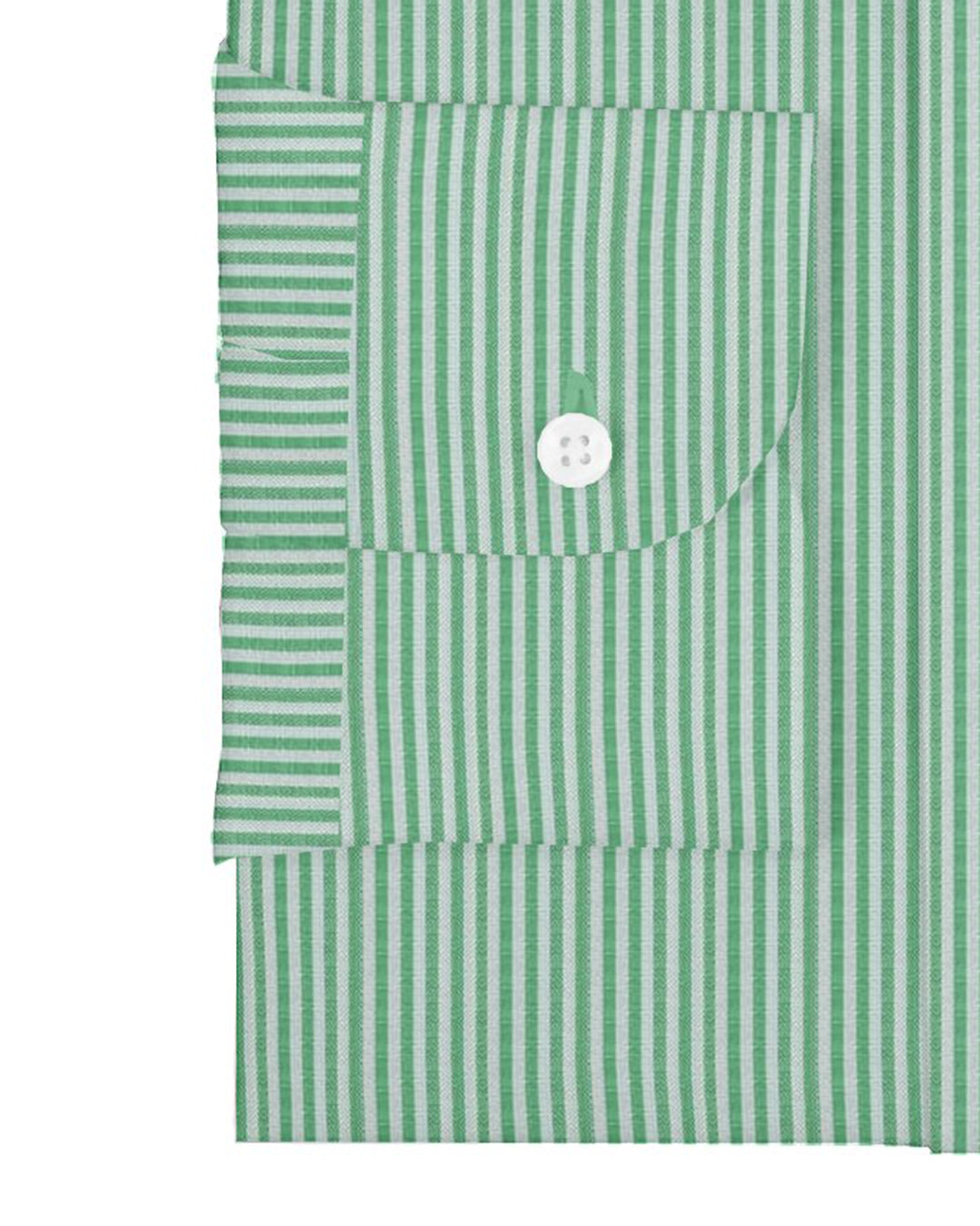 Linen: Green Candy  Stripes