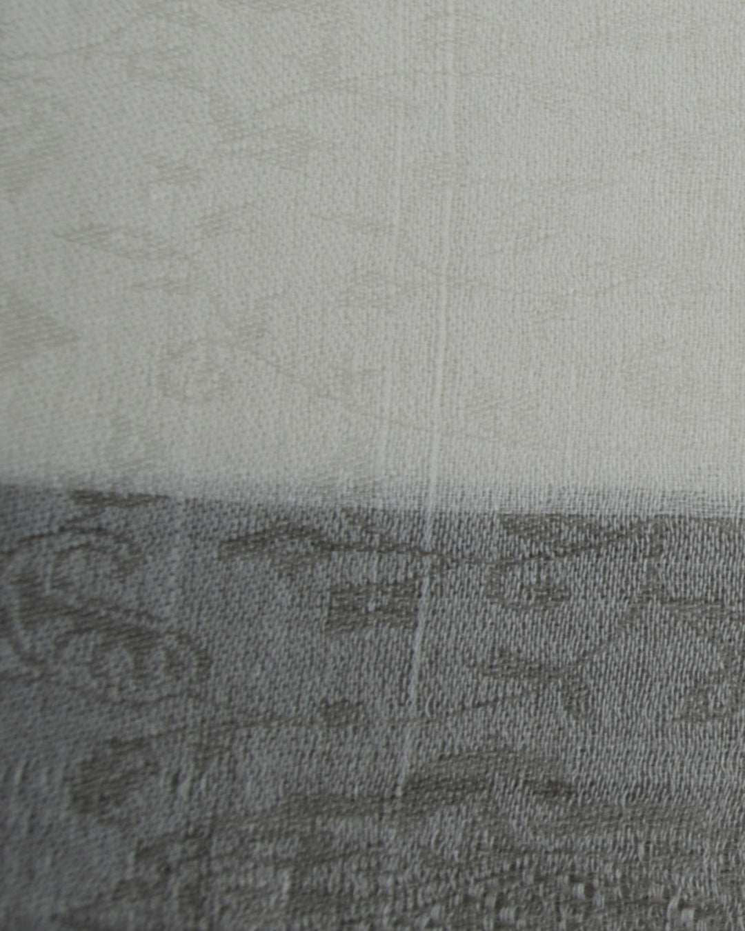 Pure Cashmere Scarf - Cream Light Umber - 3