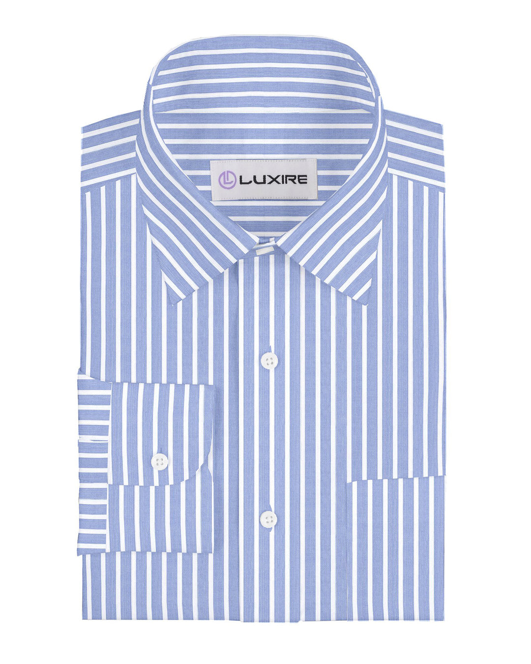 Summer Light Blue Tape Stripes - 1
