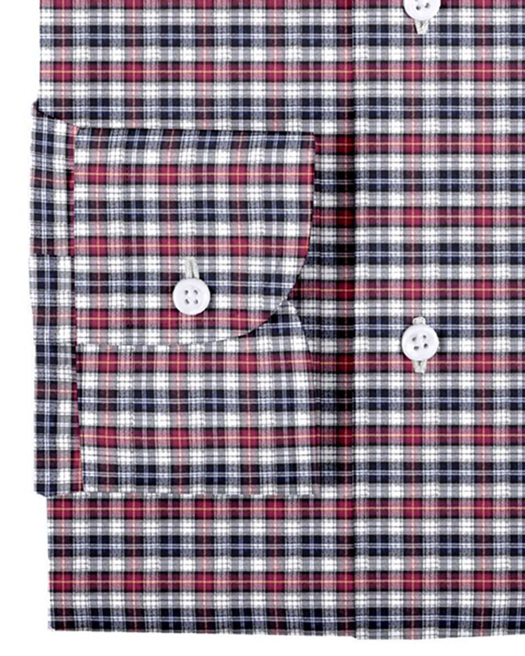 Black Maroon Tattersall Madras - 3