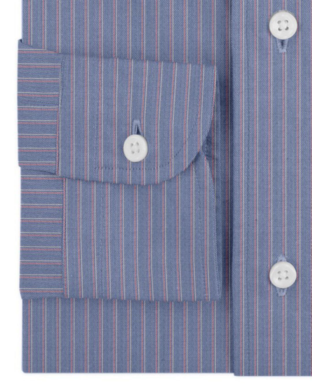 Monti Shadow Stripes On Blue end-on-End - 3