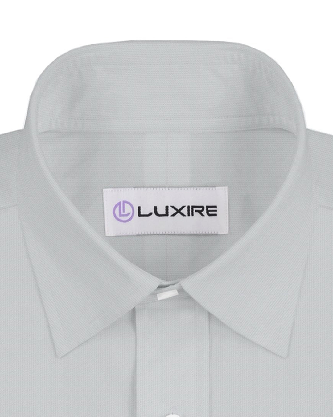Scabal White Dobby HairLine Stripes - 2