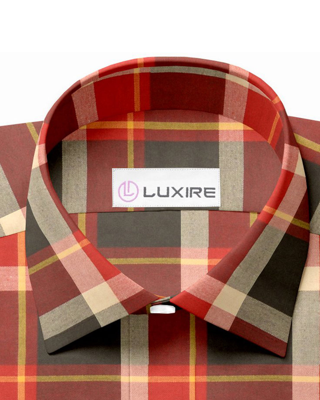 Olive Maroon Tartan - 2