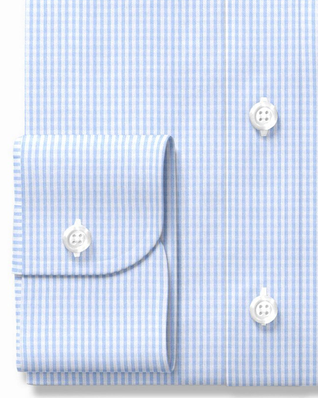 Pale Blue Micro Gingham