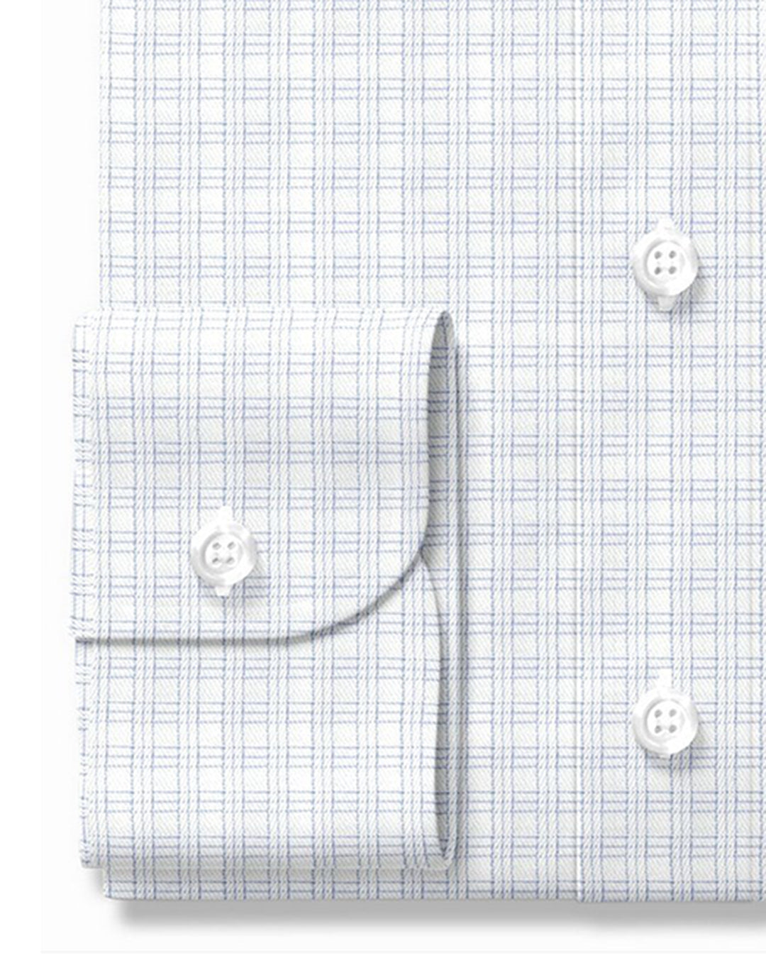Monti Blue Pin Stripes Checks Dobby Twill - 3