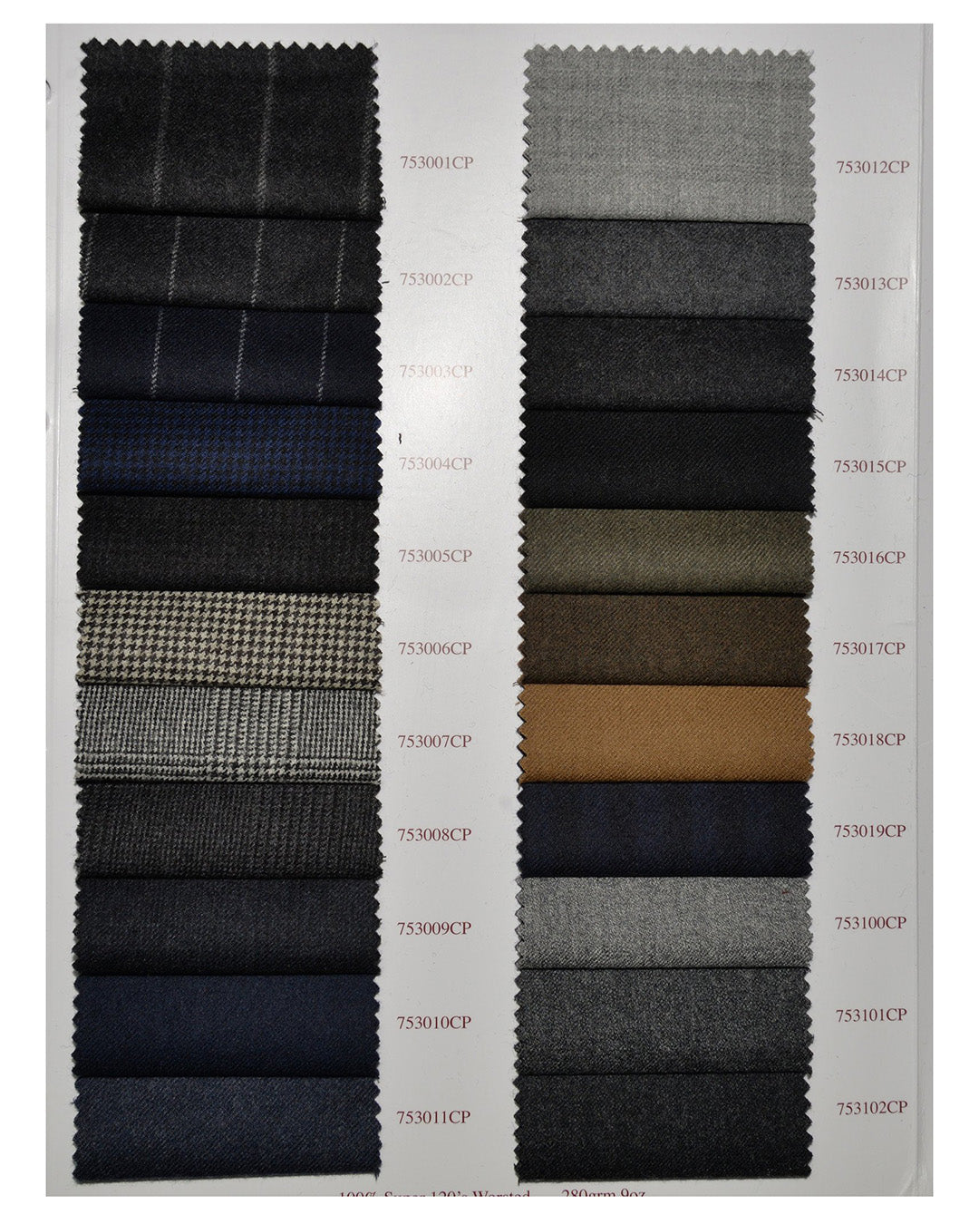 Holland Sherry Classic Worsted Flannel Dark Grey With Light Grey Flannel - 6