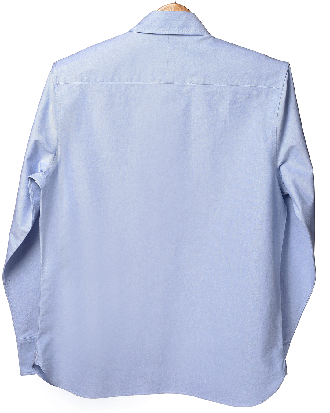Western Shirt in Sky Blue Oxford - 2