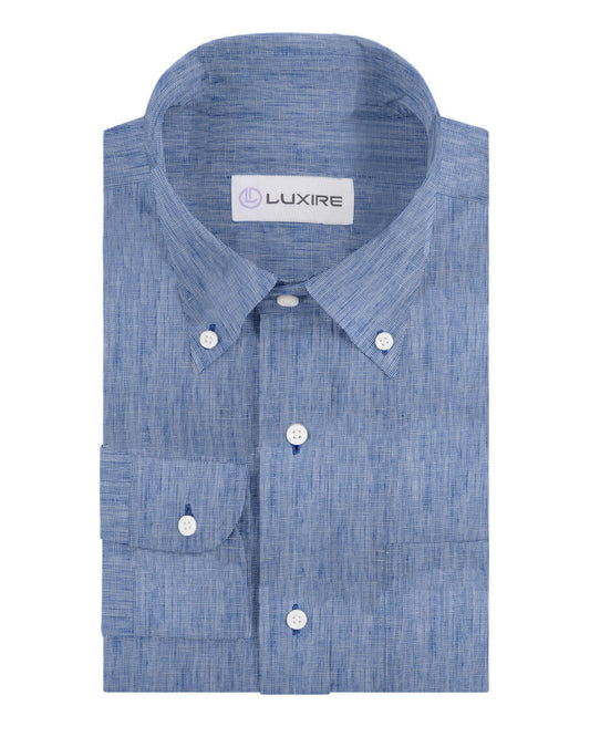 Linen: Pale Blue End-on-End