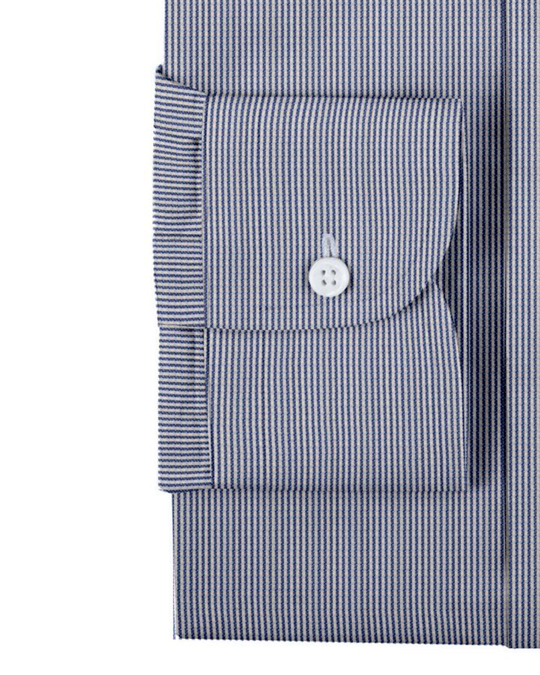 Albini: Dark Blue Dress Stripe - 3