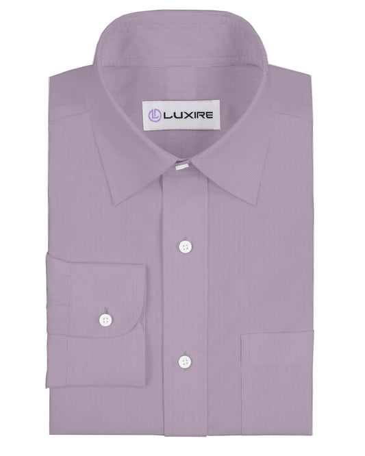 Cotton Poly: Purple Textured Pin Stripes