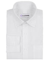 Grandi and Rubinelli White Textured Classic Shirt