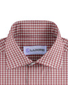 Friday Shirt:Red Double Pin Checks