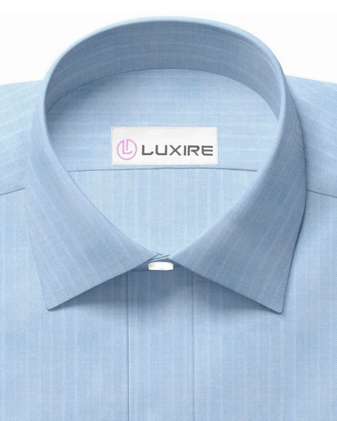 Light Blue Dobby Chambray - 2