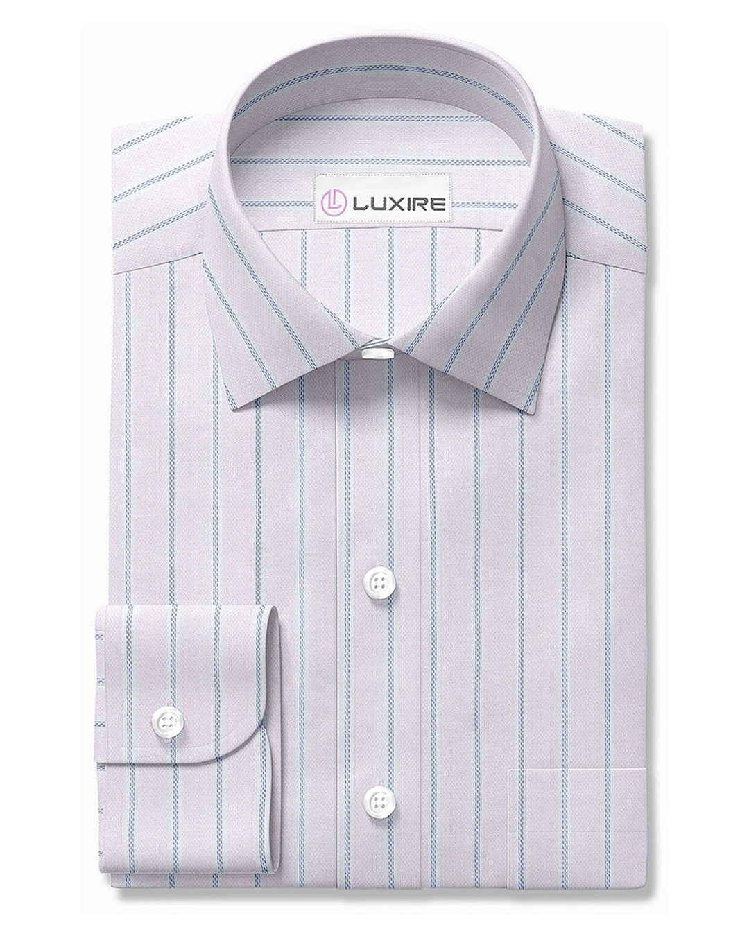 Monti Pale Pink Stripes Royal Oxford - 1