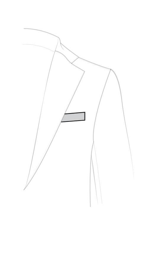 Hidden Internal Product: Chest Pocket Standard Styles - 2