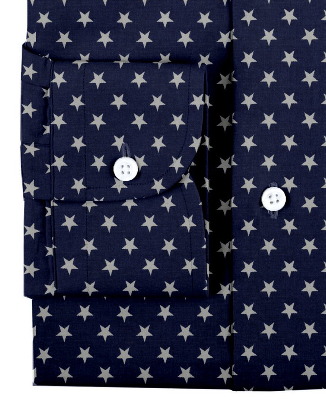Indigo Printed Stars - 3