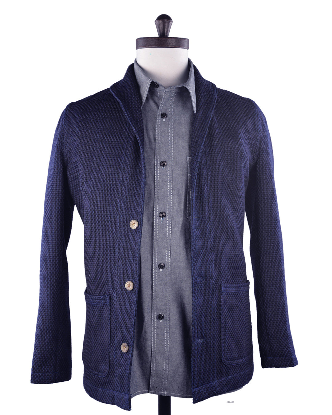 Indigo Heavy Sashiko Jacket - 2