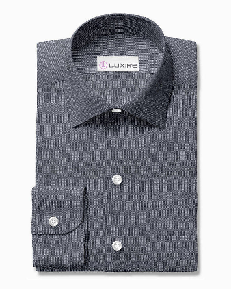 Indigo Chambray Shirt