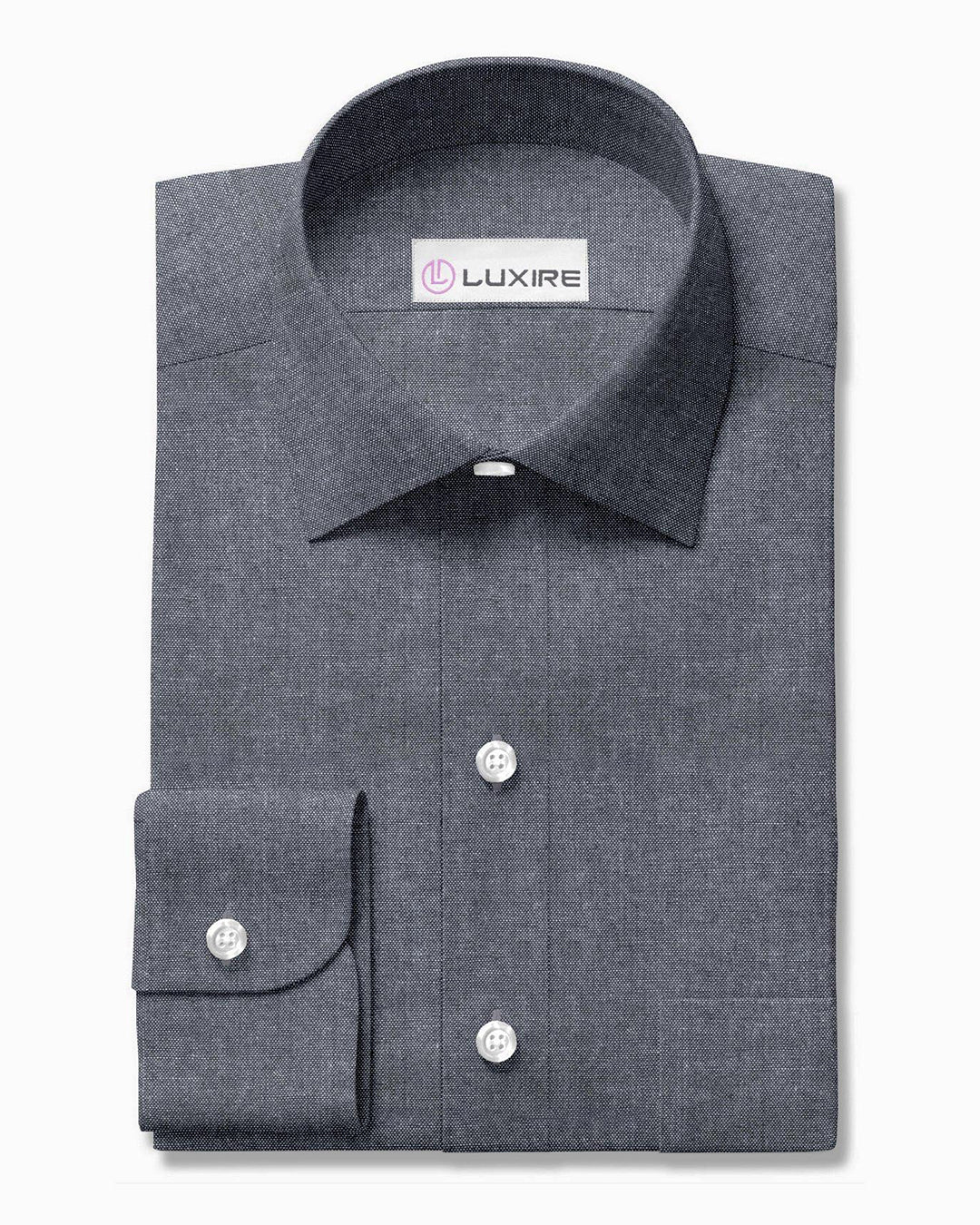 Indigo Chambray Shirt - 1