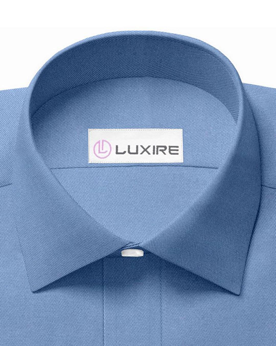 Blue Business Shirt: Soft, Weighty and Wrinkle Free