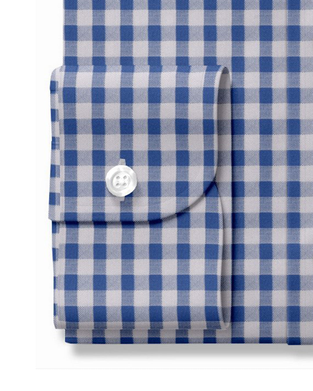 Blue White Gingham Checks