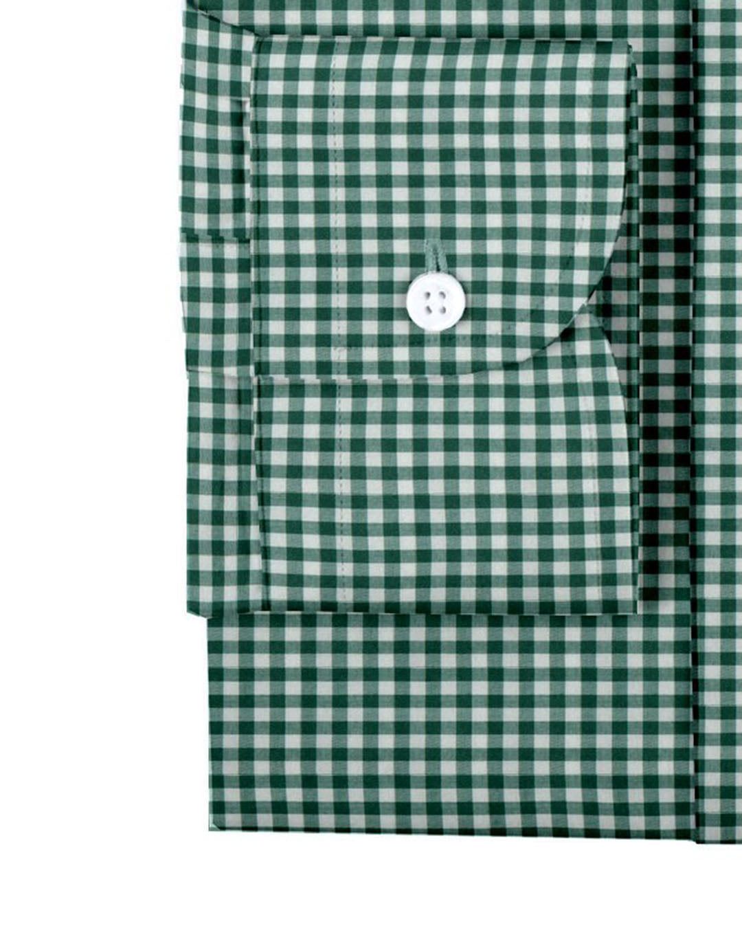 GINGHAM CHECKS BOTTLE GREEN WHITE