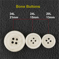 White Bone Button