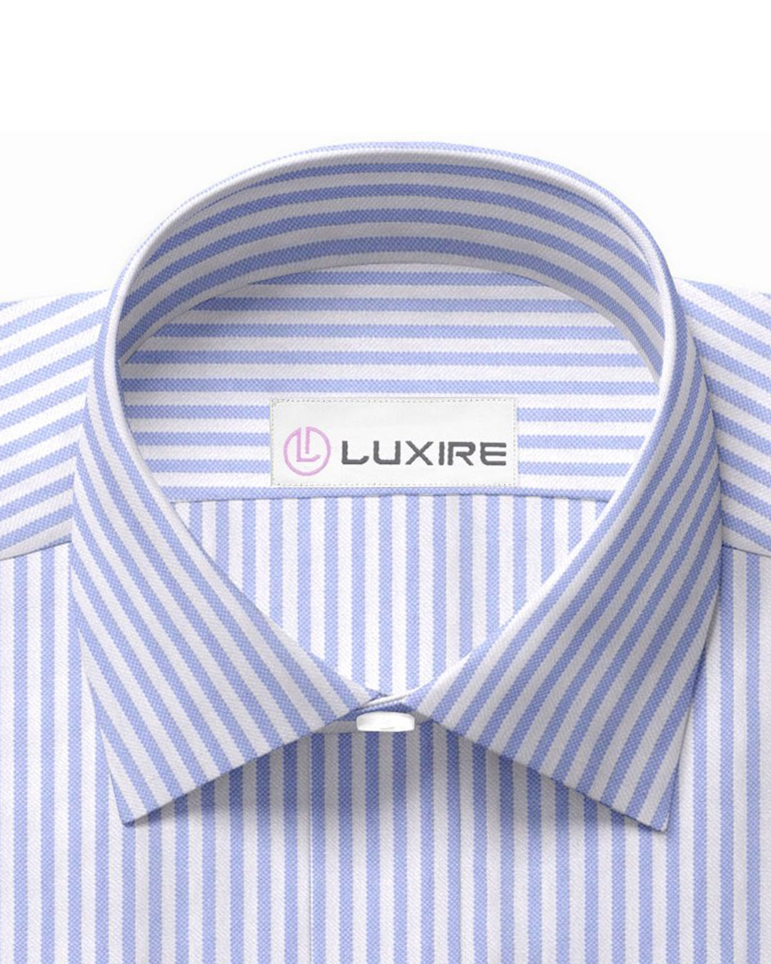 Grapemist  Blue University Stripes Oxford - 2